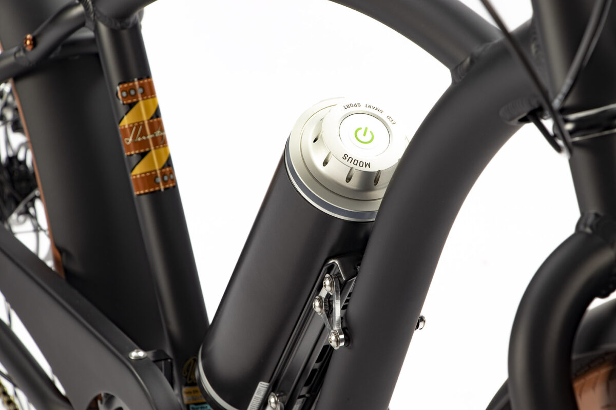 Cruiser Electrique noir mat Batterie Pendix
